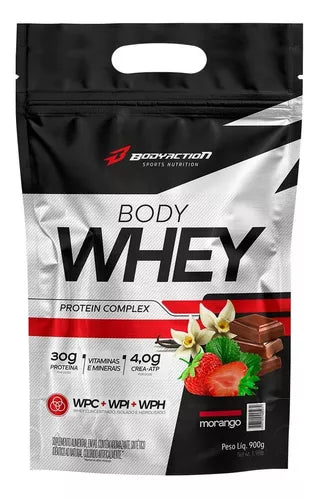 100% Whey Protein Max Titanium | High Protein | Auxilio na Formação de  Músculos | Alta Quantidade de Aminoácidos (Morango, 900g)